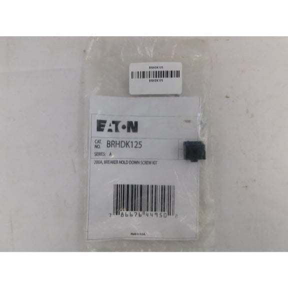 EATON BRHDK125 Hold Down Screw Kit For Use With 200A Circuit Breakers