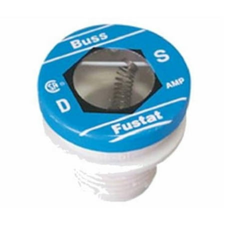 EATON BUSSMANN S-30 Plug Fuse, Time Delay, 30A, S Series, 125V AC, Not Rated