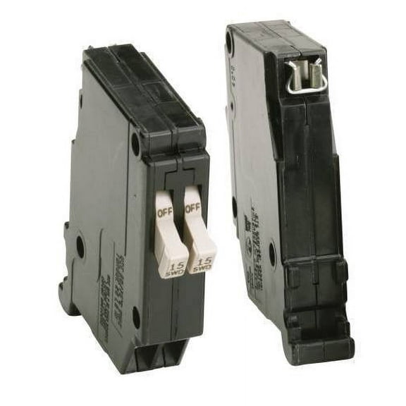 Eaton CH 15-15 Tandem Circuit Breaker - 15A, 2 Pole, Plug-In - Pack of 10