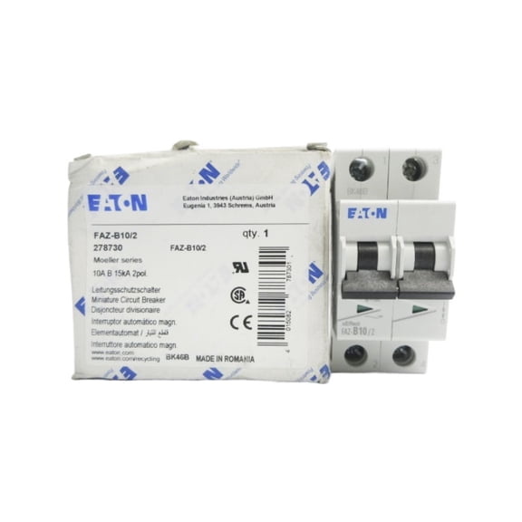 EATON FAZ-B10/2 277V 10A NSMP
