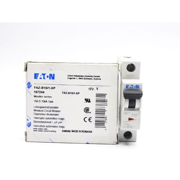 EATON FAZ-B15/1-SP 167244 415V 15A NSMP