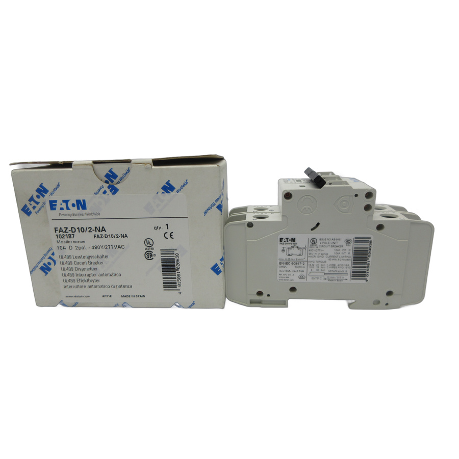 EATON FAZ-D10/2-NA 102187 277V 10A NSMP - Walmart.com