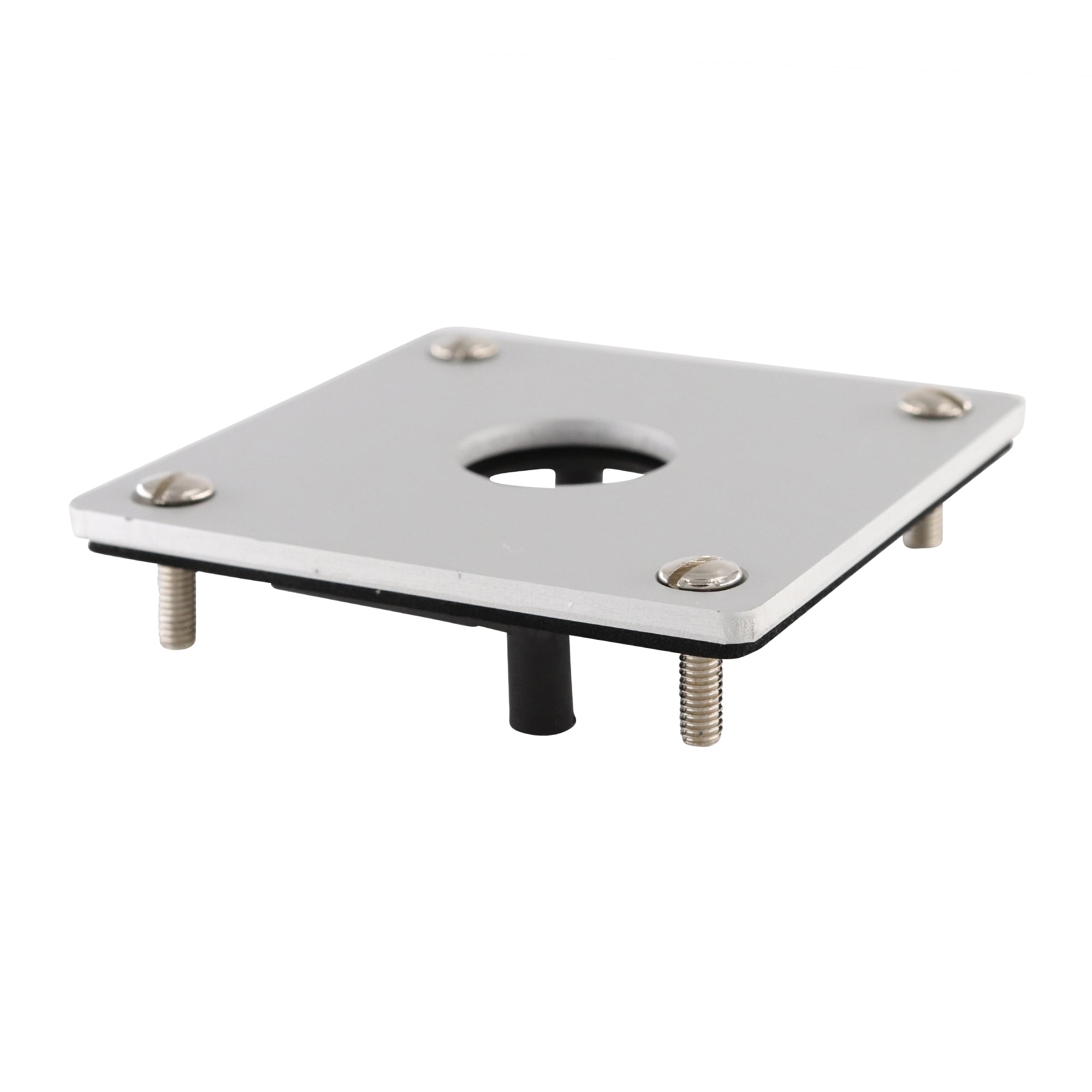 EATON M22-E1 Push-Button Mounting Plate, 22mm, 1-Button, White 