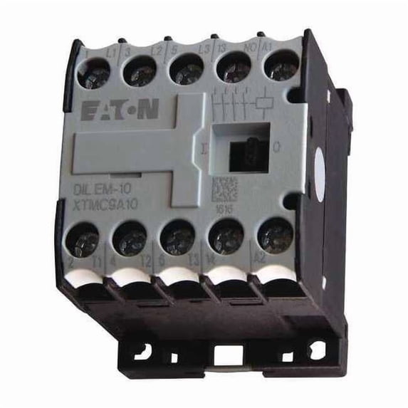 IEC Miniature Magnetic Contactor, 1NO, 120V AC, 3 P, Non-Reversing, Screw XTMC9A10A