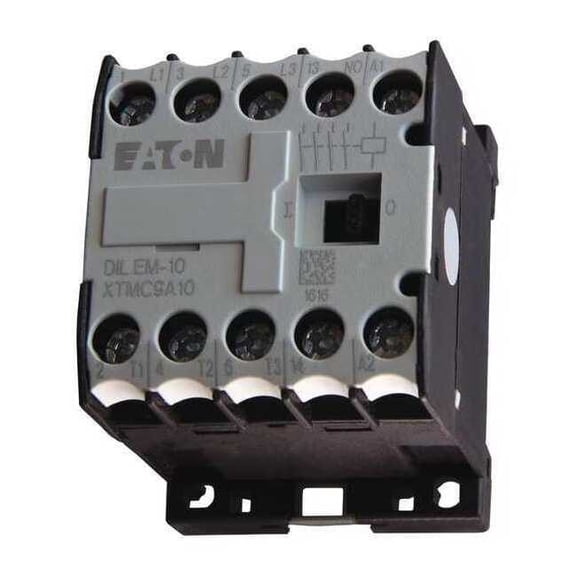 IEC Miniature Magnetic Contactor, 1NO, 120V AC, 3 P, Non-Reversing, Screw