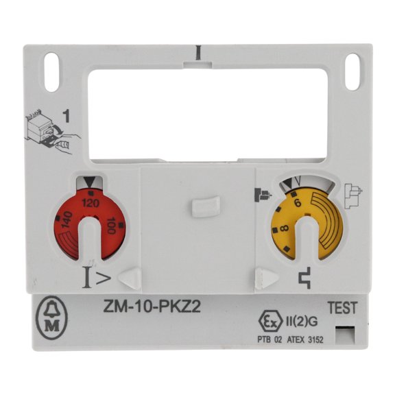 EATON ZM-10-PKZ2 Motor Protection Trip Block Module, 6-10A / 80-140A