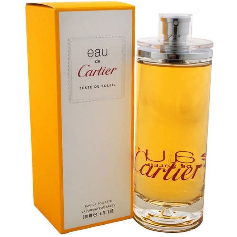 Cartier Eau de Cartier Zeste de Soleil EDT Unisex Spray, 6.75 oz