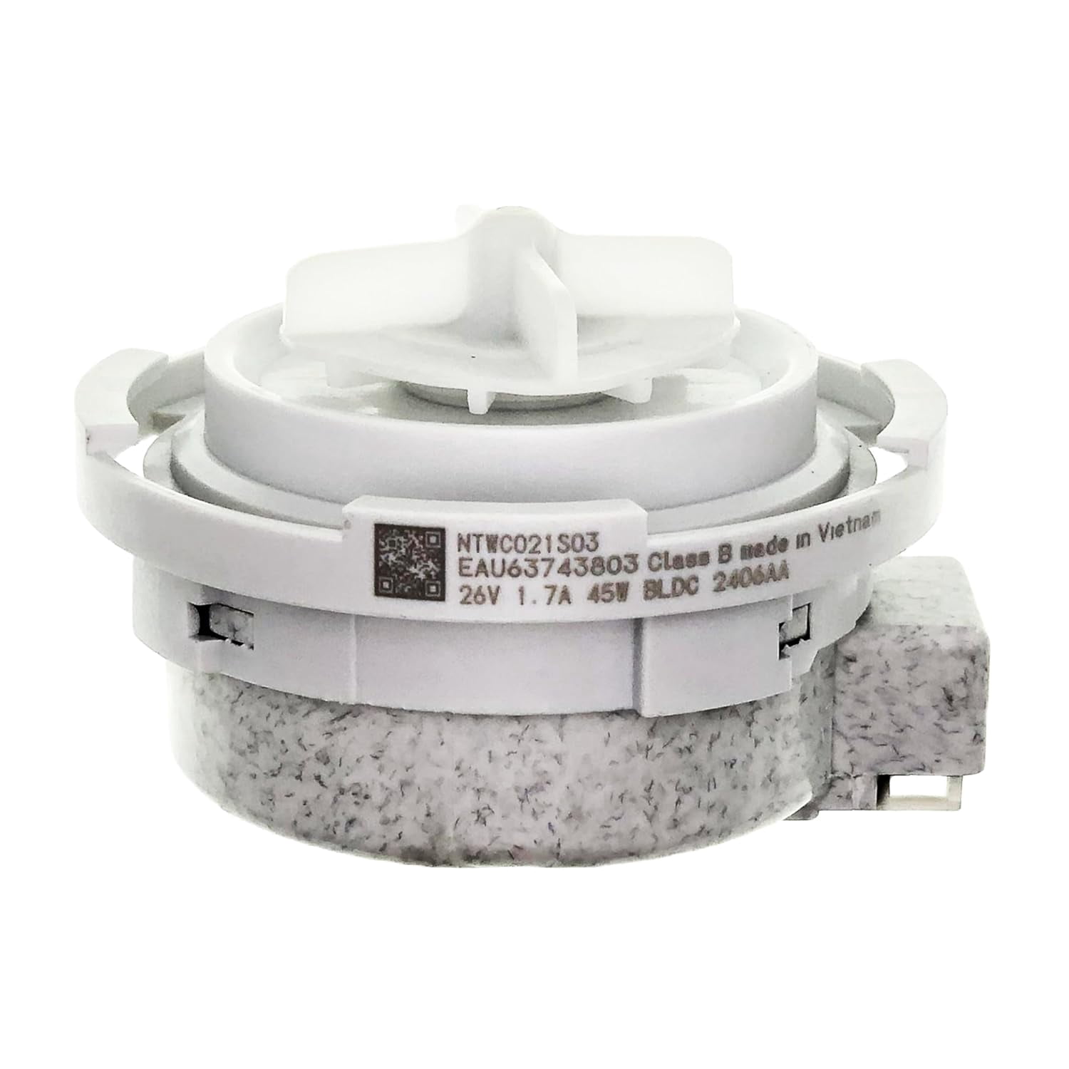 EAU63743803 NTWC021S03 Drain Motor Pump Compatible with LG Washer WM3600HWA WM3600HVA WM3700HRA WM3400CW WM3700HVA WM3700HWA WM3500CW