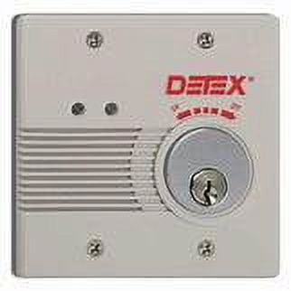 EAX-2500 Series - Wall Mount, Flush Mount AC/DC Powered Alarm, EA-561 Warning Sign and Black Box Included, Gray