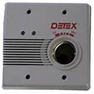 EAX-2500 Series - Wall Mount, Surface Mount AC/DC Powered Alarm, EA-561 Warning Sign and Black Box Included, Gray