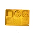 thumbnail image 1 of EAYO Dog and Cat Slow Feeder, Licking Pad, Puzzle Enrichment Silicone Lick Mat with Butter, Yogurt, Peanut, Frozen Food, Brown (3 Pack), 1 of 4