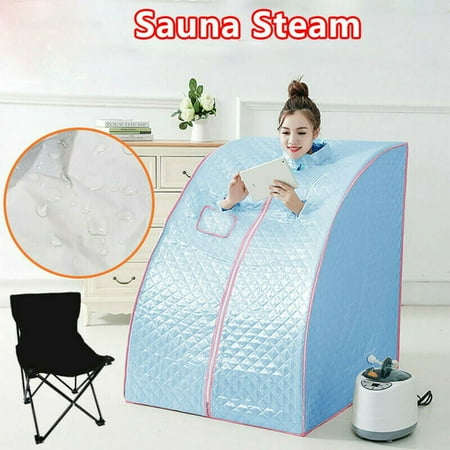 EAYSG 2L Portable Steam Sauna Tent Spa Slimming Loss Weight Full Body Detox