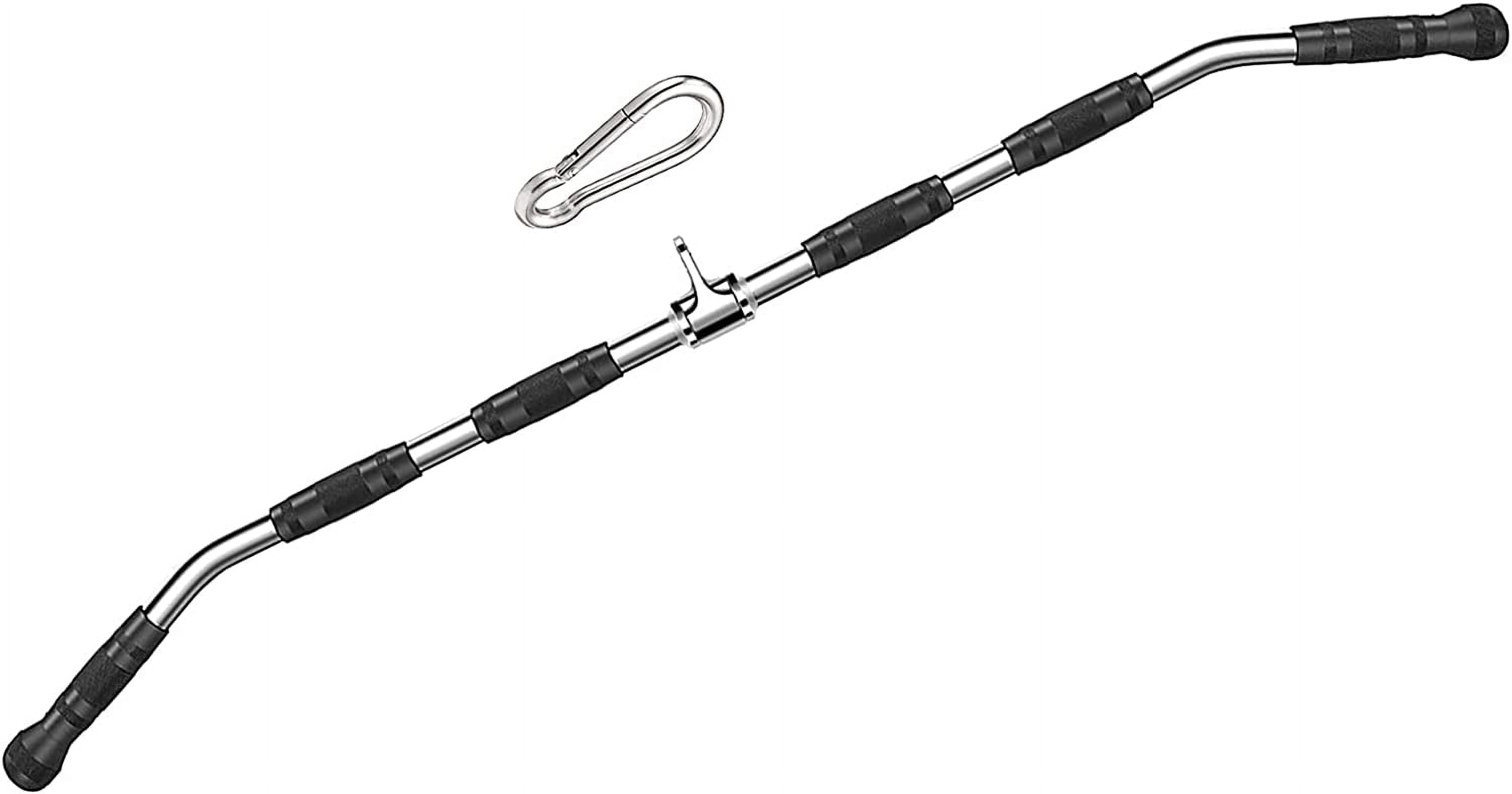 Power Rotation Bar EAYSG 47In LAT Pull Down Bar Attachment, Deluxe Revolving Bar with Full ...