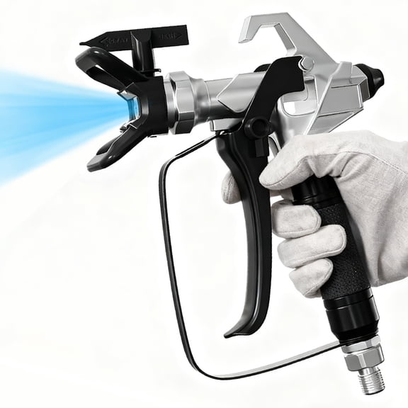 EAYSG Professional 3600 PSI Airless Spray Gun with Filter & Adjustable Nozzle - Heavy-Duty Metal Paint Sprayer for Primer, Stain, Varnish, Latex - Includes 1/4" Adapter & 515 Reversible Tip