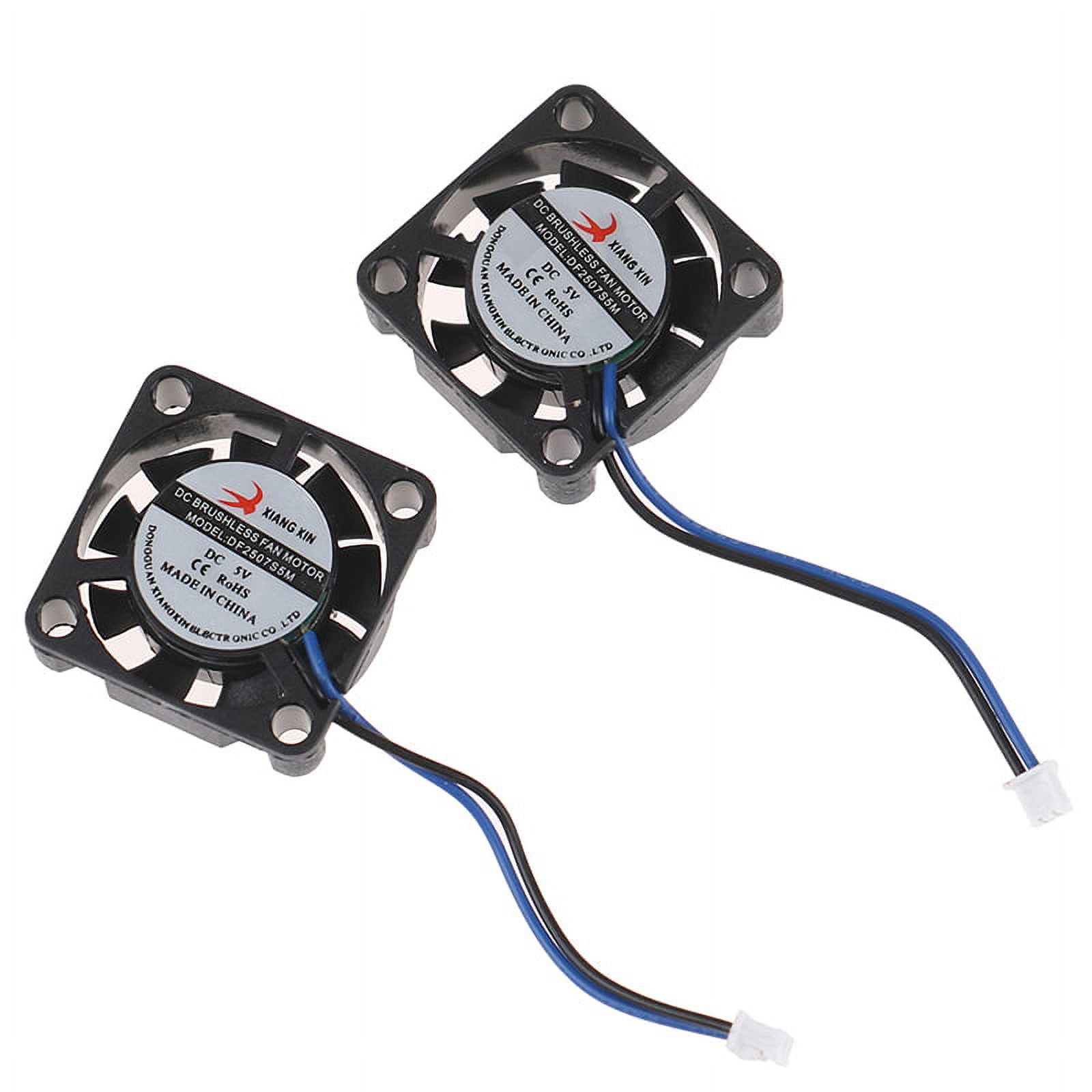 EAYSG Ultraminiature Brushless Fan Electric DC 5V 6V 2507 Mini Micro