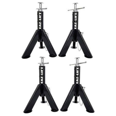 EAZ LIFT Adjustable Telescopic RV Jack, 16"-30", 6,000 lb Capacity, 2 Pack