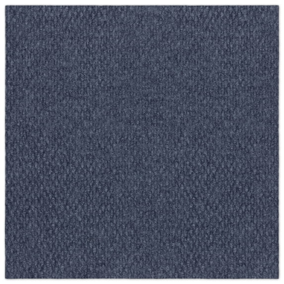 EAZY Floor Boone Hobnail Blue Residential 18 in. x 18 in. Peel and Stick Carpet Tile Square 22.5 Sq. ft. 10 Tiles Per Box