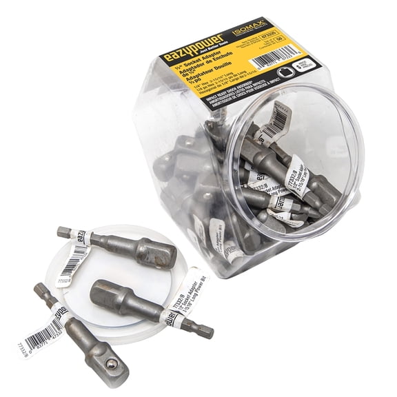 EAZYPOWER 073335 Socket Bit Set, 4-Piece