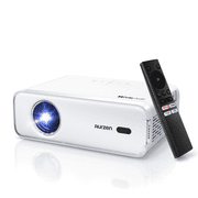 Aurzen Smart Projector with WiFi and Bluetooth, NetfIix Officially Licensed, Native 1080P, Auto Focus & Keystone, DoIby Audio, Portable Mini Projector for Outdoor Movies and Home Theater