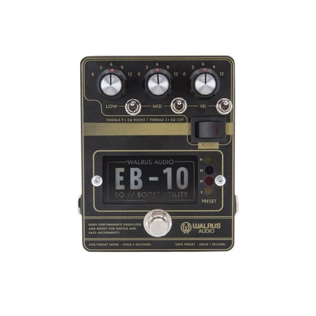EB-10 Preamp/EQ/Boost Effects Pedal