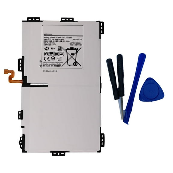 EB-BT835ABE EB-BT835ABU Tablet Replacement Battery For Galaxy Tab S4 10.5" SM-T830 (Wi-Fi) SM-T835 (LTE) T830 T835 With Tools ( 3.85V, 7300mAh/ 28.11Wh)