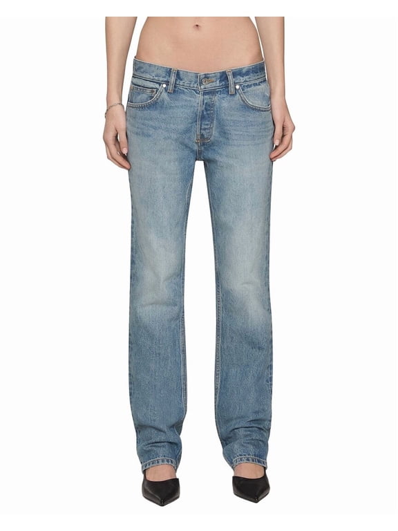 womens Low Rise Straight Jean, 27