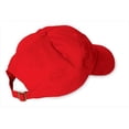 thumbnail image 1 of EB101 Essentials Brushed Twill Cap, Red, 1 of 1