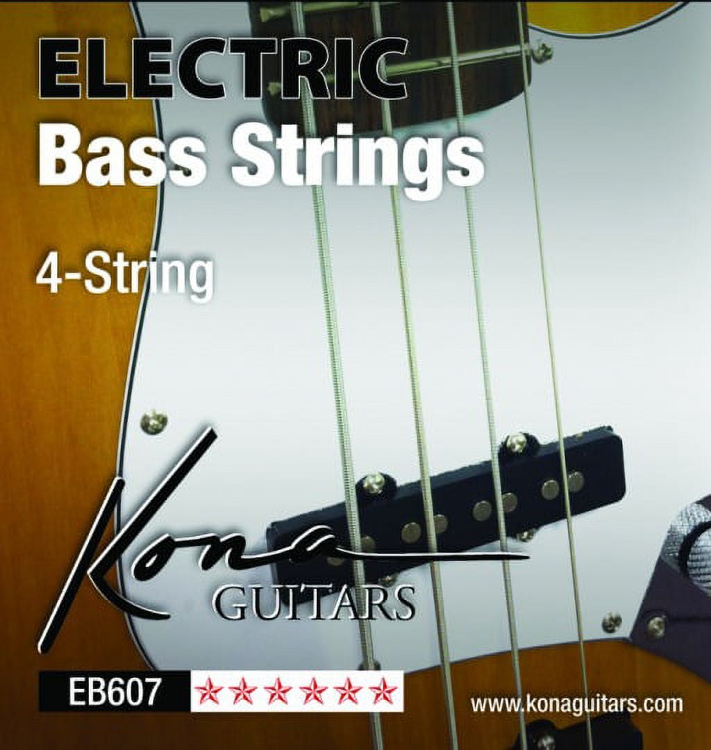 EB607 Kona 4String Bass Guitar Strings