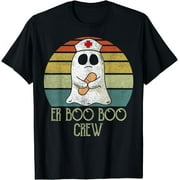 EBBOOBOO CREW Ghost Nurse Printed Casual Top T-Shirt