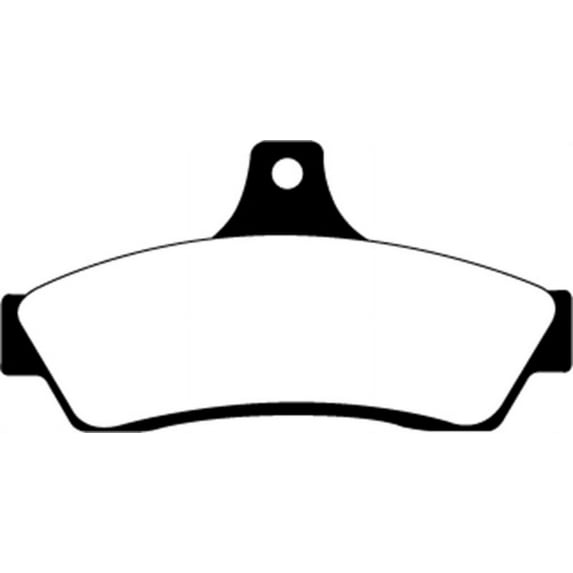 EBC 03-04 Pontiac GTO 5.7 (Solid Rear Rotors) Redstuff Rear Brake Pads