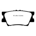 thumbnail image 1 of EBC 06-08 Toyota RAV 4 2.4 Greenstuff Rear Brake Pads Fits select: 2006-2018 TOYOTA RAV4, 1 of 8
