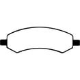 thumbnail image 1 of EBC 06-09 Chrysler Aspen 4.7 Greenstuff Front Brake Pads Fits select: 2013-2019 RAM 1500, 2006-2012 DODGE RAM 1500, 1 of 3