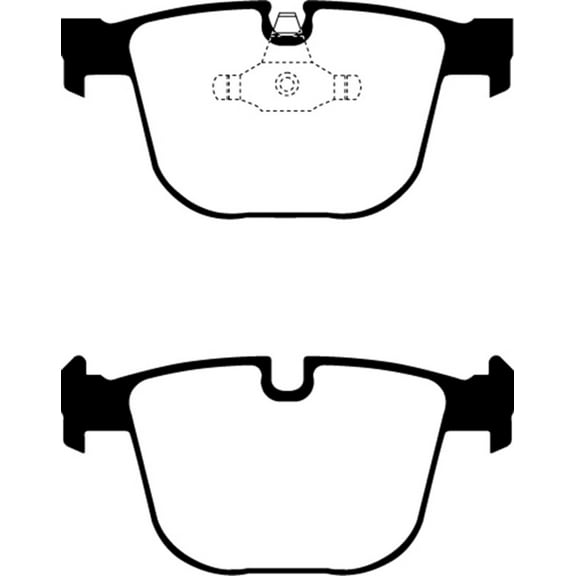 EBC 08-10 BMW M3 4.0 (E90) Redstuff Rear Brake Pads