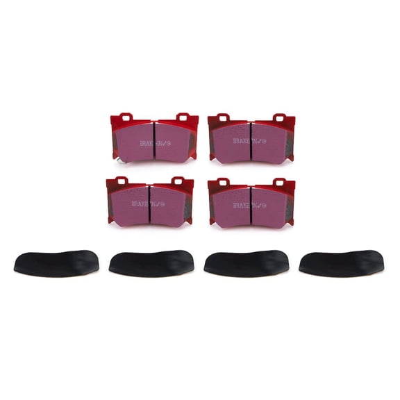 EBC 08-13 Infiniti FX50 5.0 Redstuff Front Brake Pads Fits select: 2008-2013 INFINITI G37, 2014-2023 INFINITI Q50