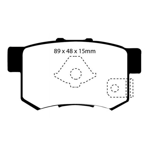 EBC 10-12 Acura RDX 2.3 Turbo Ultimax2 Rear Brake Pads Fits select: 2005-2016 HONDA CR-V, 2011-2015 HONDA ACCORD