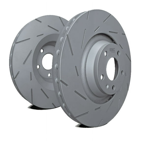 EBC 12-16 Tesla Model S Dual Electric Motors AWD Front USR Slotted Rotors