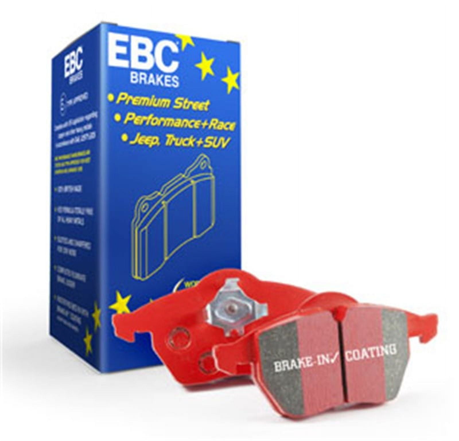EBC 12+ Scion FR-S 2 Redstuff Front Brake Pads Fits select: 2011-2018 SUBARU FORESTER, 2016-2018 SUBARU CROSSTREK
