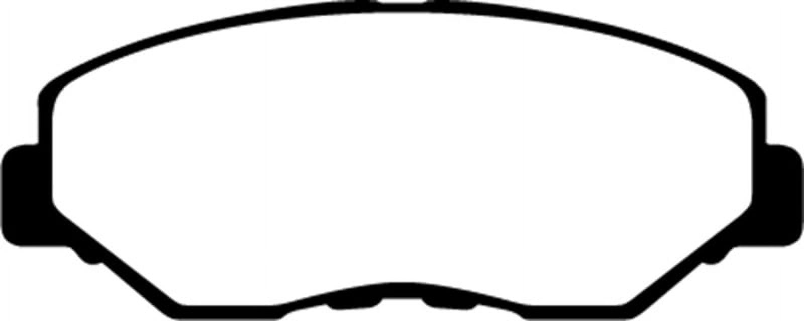 EBC 13-15 Acura ILX 1.5 Hybrid Redstuff Front Brake Pads Fits select: 2012-2021 HONDA CIVIC, 2003-2015 HONDA ACCORD