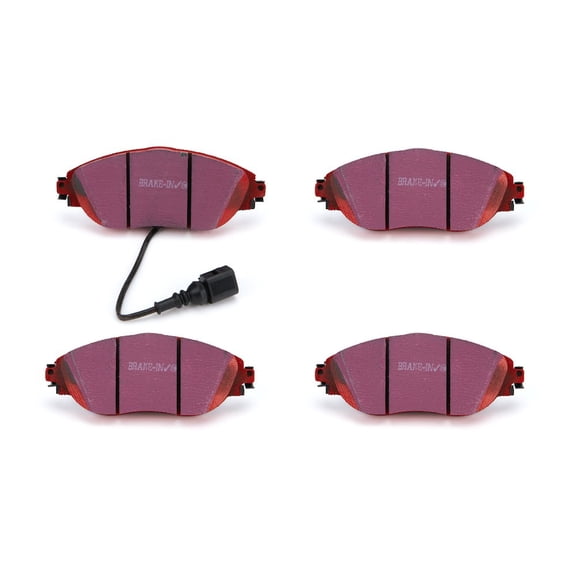 EBC 14+ Audi S3 2.0 Turbo Redstuff Front Brake Pads Fits select: 2018-2023 VOLKSWAGEN TIGUAN, 2012-2019 VOLKSWAGEN PASSAT