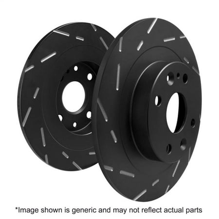 EBC 2017+ Kia Cadenza 3.3L USR Slotted Rear Rotors - USR7819