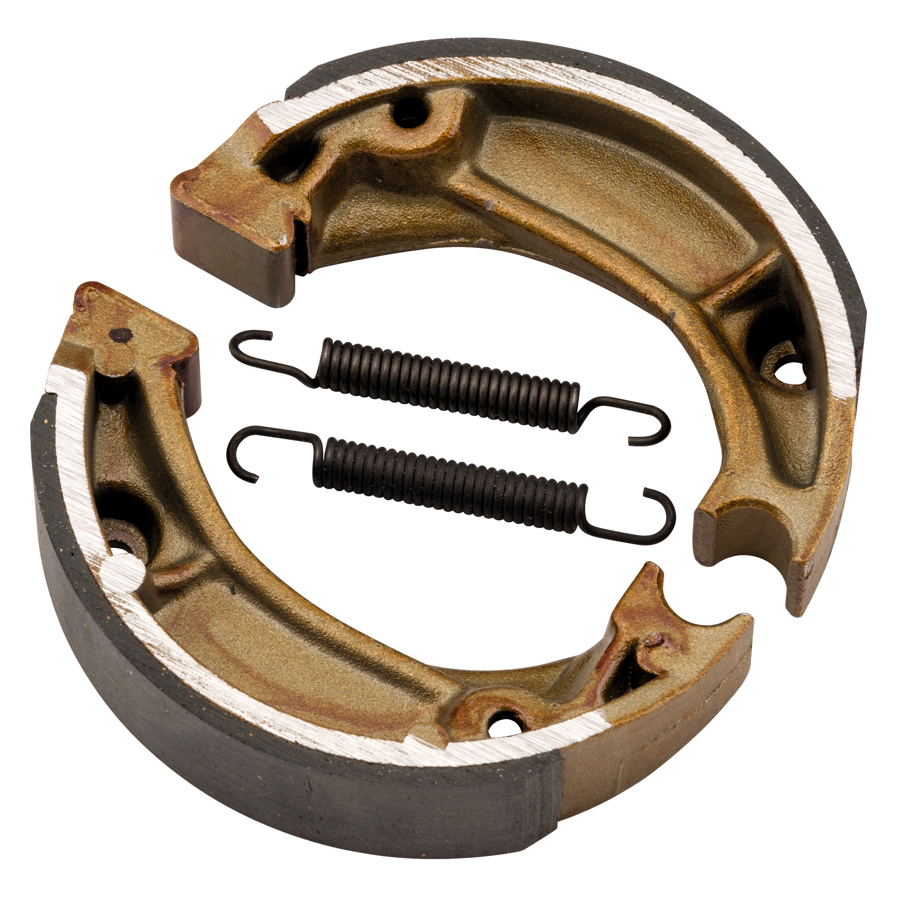 EBC Standard Brake Shoes - Direct Factory Replacement For Honda Scooters & Dirt Bikes (CH80 Elite, Metropolitan, CRF Series & More)
