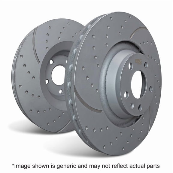 EBC 94-04 Ford Mustang 4.6 Cobra GD Sport Rear Rotors