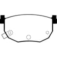 thumbnail image 1 of EBC 99-01 Hyundai Elantra 2.0 Greenstuff Rear Brake Pads, 1 of 3