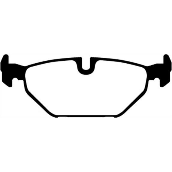 EBC 99-01 Saab 9-5 2.3 Turbo (Aero) Yellowstuff Rear Brake Pads