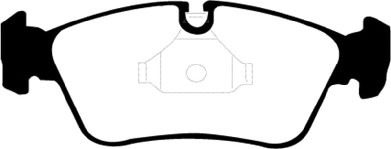 EBC 99-02 BMW Z3 2.5 Redstuff Front Brake Pads Fits select: 2001-2006 BMW 325, 2003-2005 BMW Z4