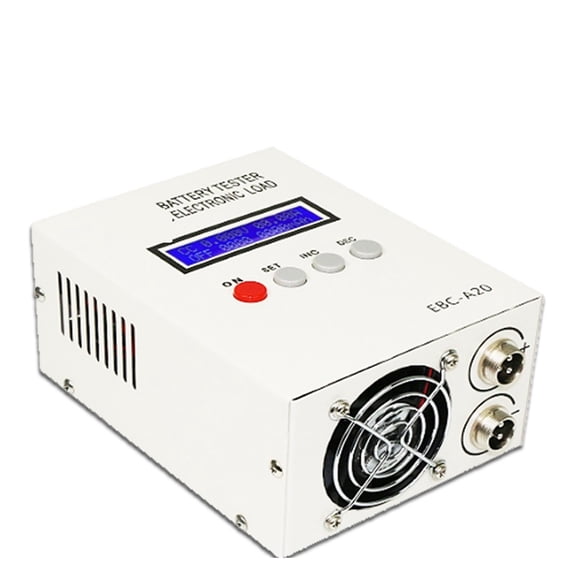 EBC-A20 Battery Tester 30V 20A 85W Lithium Lead-acid Battery Capacity Tester 5A Charge 20A Discharge PC Software ,Perfect for Mechanics