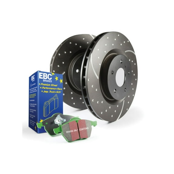 EBC Brake Kit S10KR1362 S10K (DP2/GD) - Rear Fits select: 2005-2011 LOTUS ELISE, 2006-2011 LOTUS EXIGE