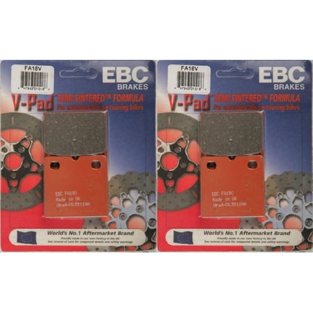 EBC Brake Pad Front Kit FA18V for BMW R45/45N 1978-1985