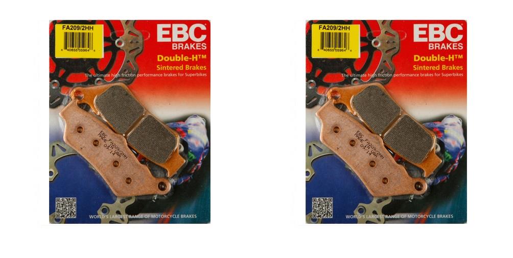 EBC FA209/2HH Sintered Brake Pads – High Performance, Double-H Sintered Compound