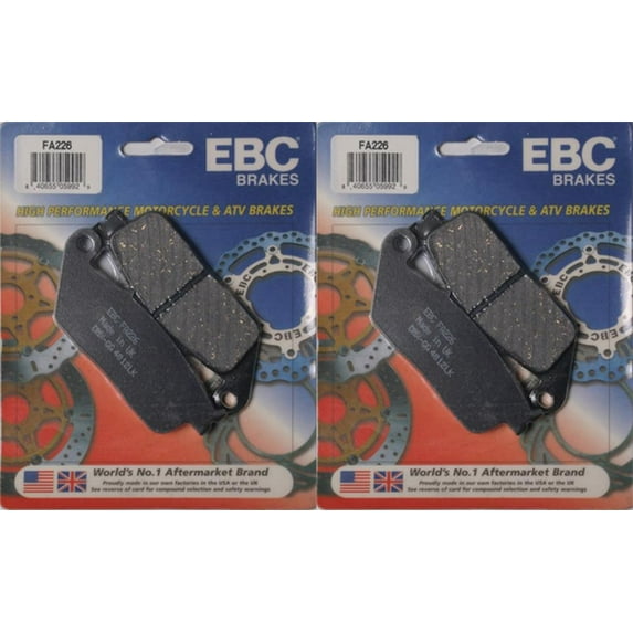 EBC Brake Pad Front Kit FA226 for Honda CBR 600F3/SJR/SE 1995-1998
